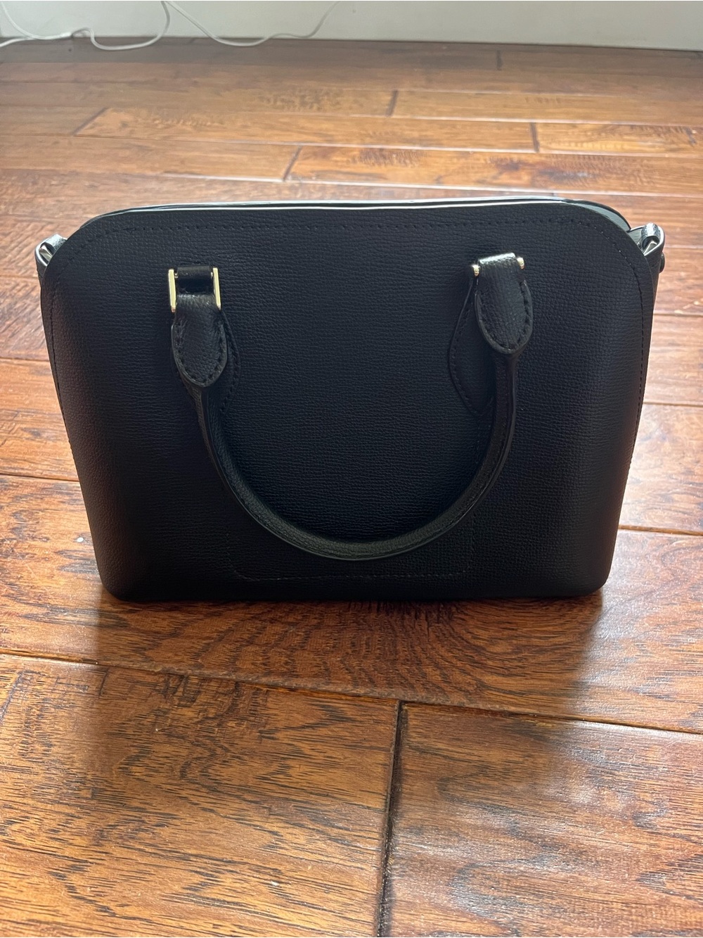 kate spade Black Textured Leather Satchel - Picture 2 of 8